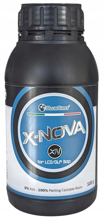 Żywica Uv BlueCast X-Nova 0,5kg 0,5l Jubilerska Do Drukarki 3D Precyzyjna