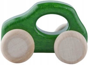 

Samochodzik Drewniany F500 Old Zielony Polski