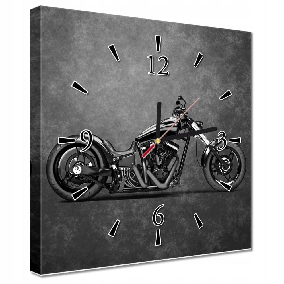 

Zegary ścienne 30x30 Chopper Motor Motocykl