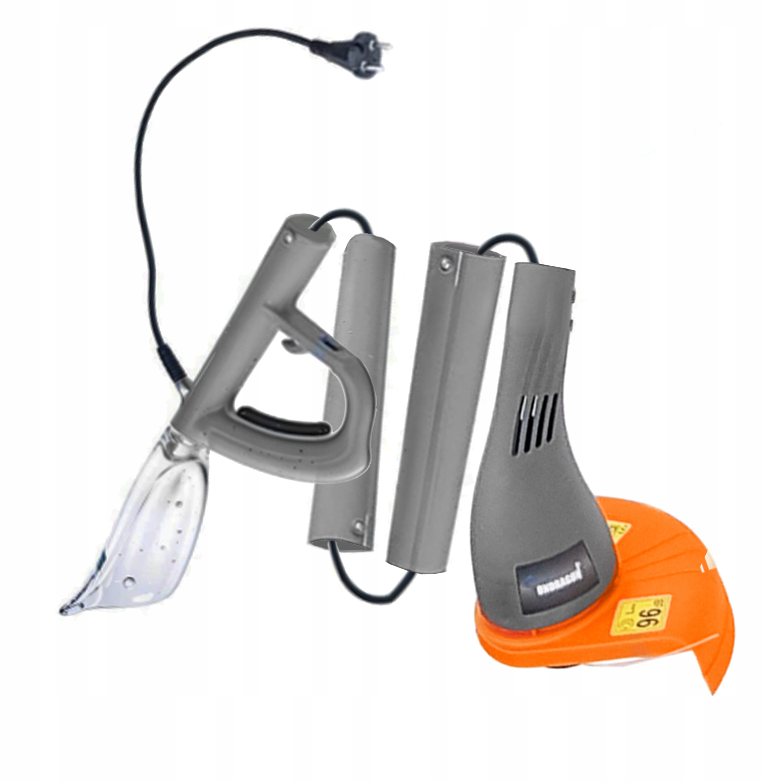 KOSA ELEKTRYCZNA do TRAWY 1000W PODKASZARKA KOSIARKA WYKASZARKA SKŁADANA Kod producenta Elektryczny DEMON na prąd 230V