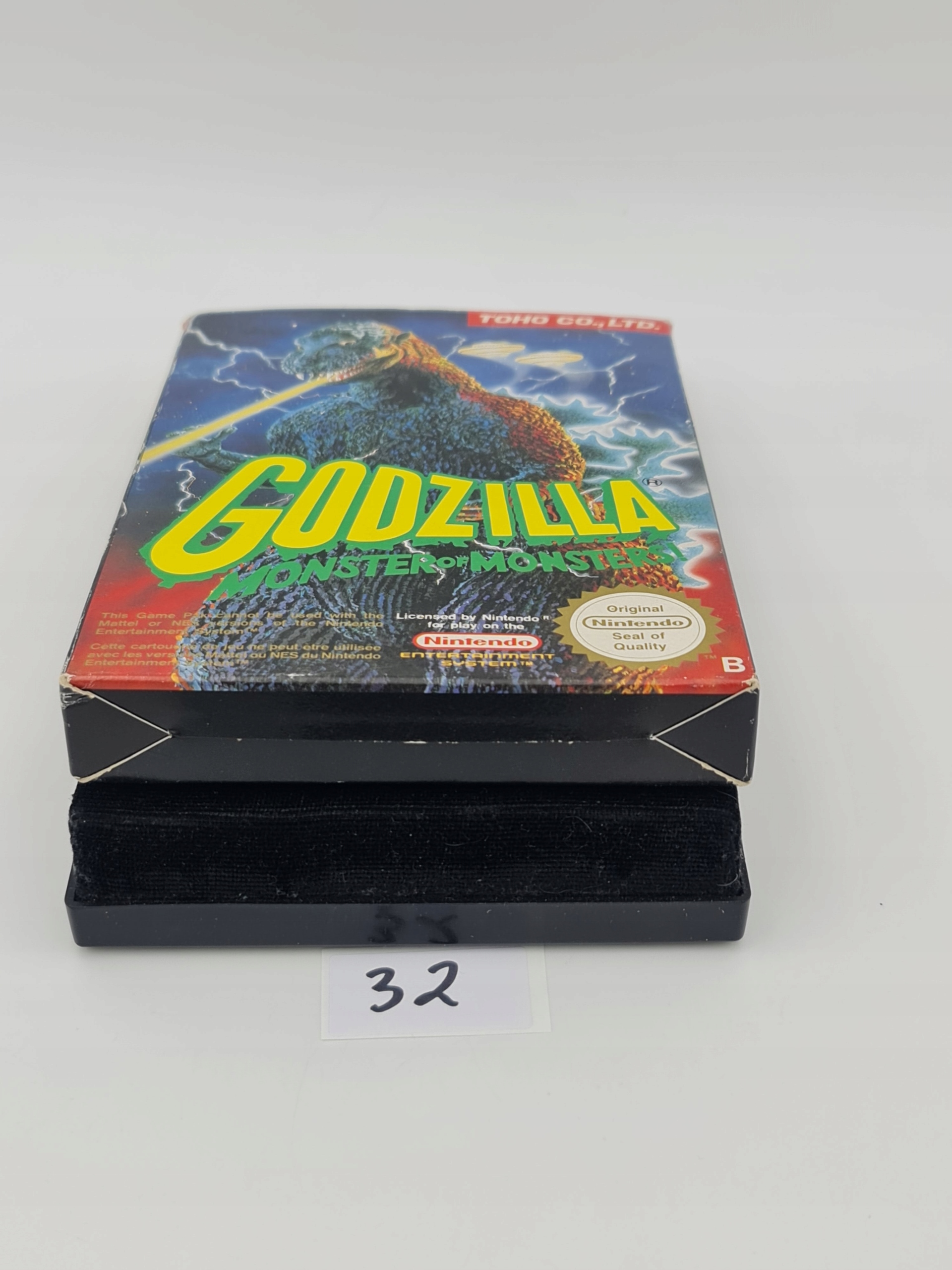NINTENDO NES GODZILLA MONSTER OF MONSTERS Wersja językowa Angielska