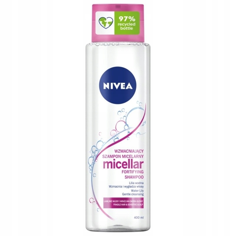 Nivea Wzmacniający Szampon Micelarny 400 ml