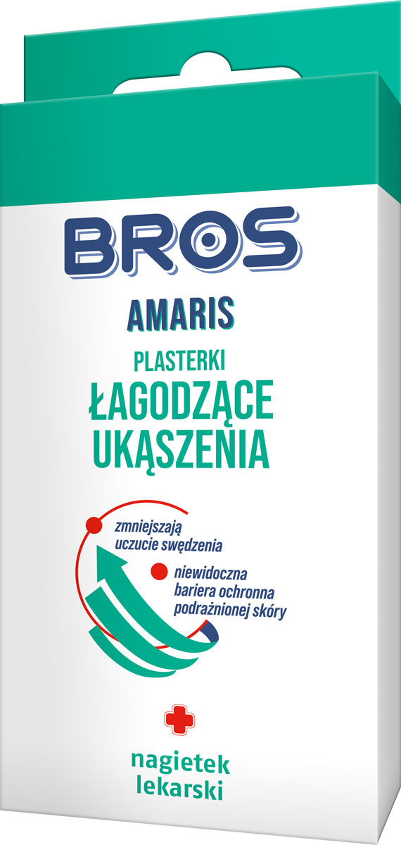 

Plasterki Łagodzące Ukąszenia 20 szt. Bros Amaris