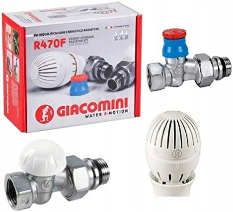 Zestaw termostatyczny prosty Giacomini R470FX013