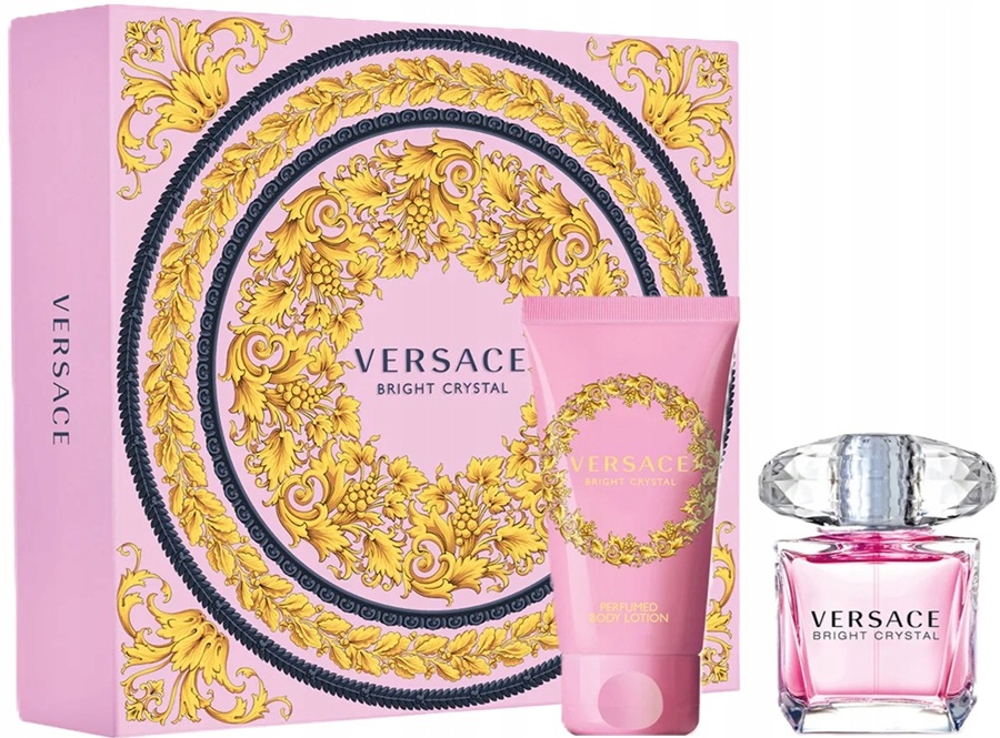 Versace Bright Crystal balsam do ciała 50ml woda toaletowa 30ml
