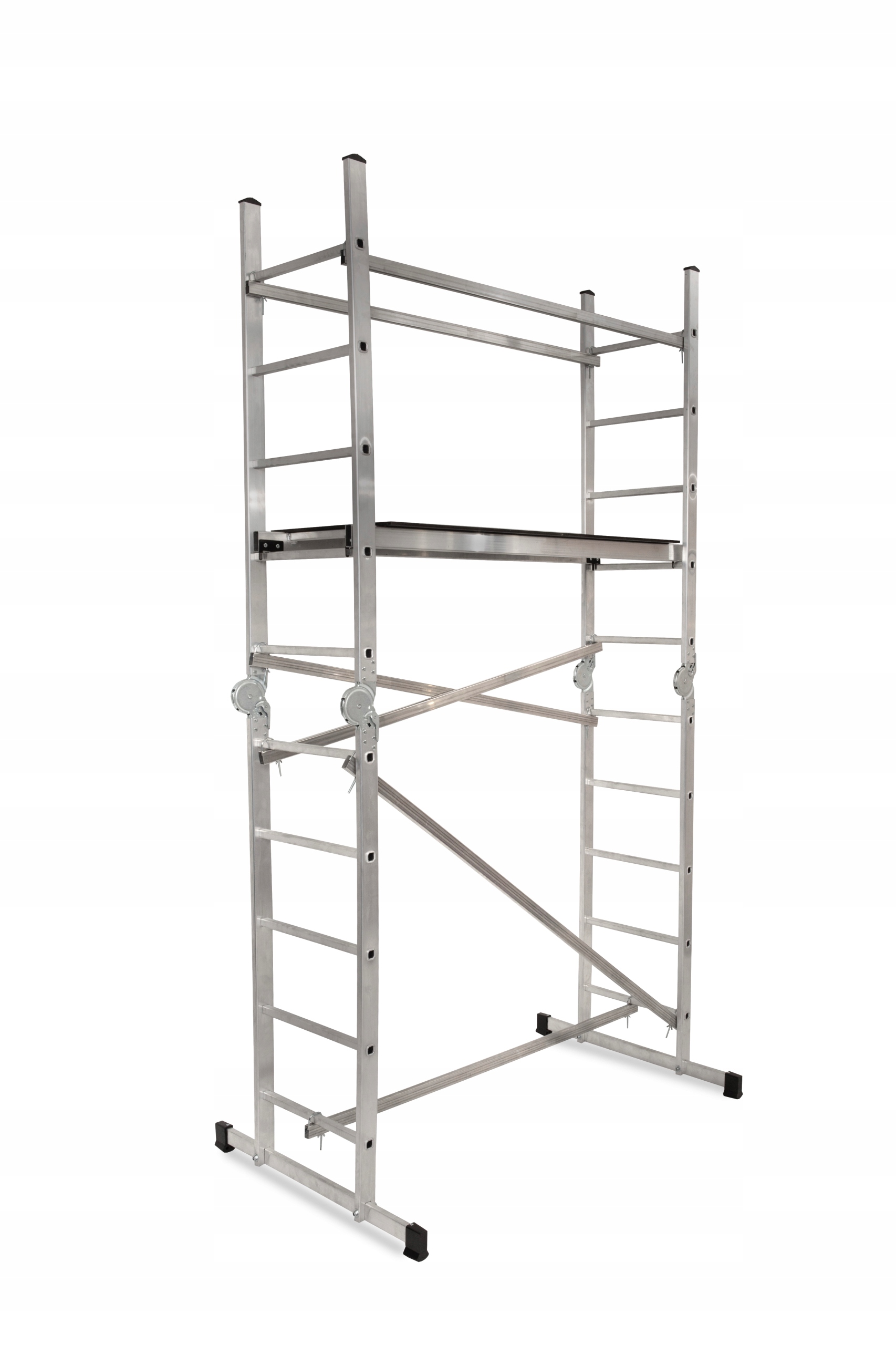 

podest roboczy rusztowanie drabina aluminiowa 2x10