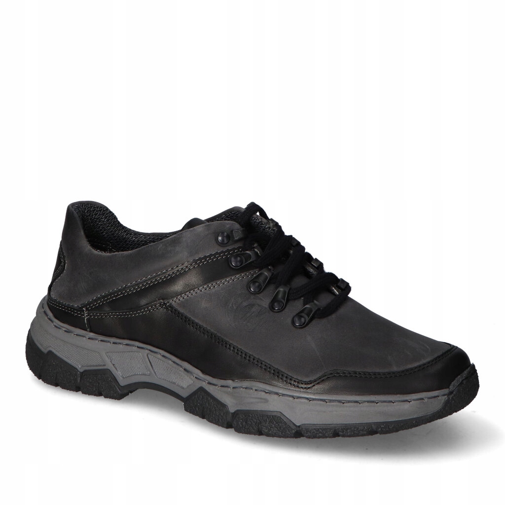 Polobotky Mario Boschetti 842/1/K-40 Šedé/Černé lico 41