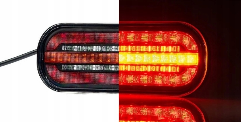 ЗАДНИЙ ФОНАРЬ ПРИЦЕПА FT-320 СВЕТОДИОДНЫЙ ДИНАМИЧЕСКИЙ МИГАЛКА
