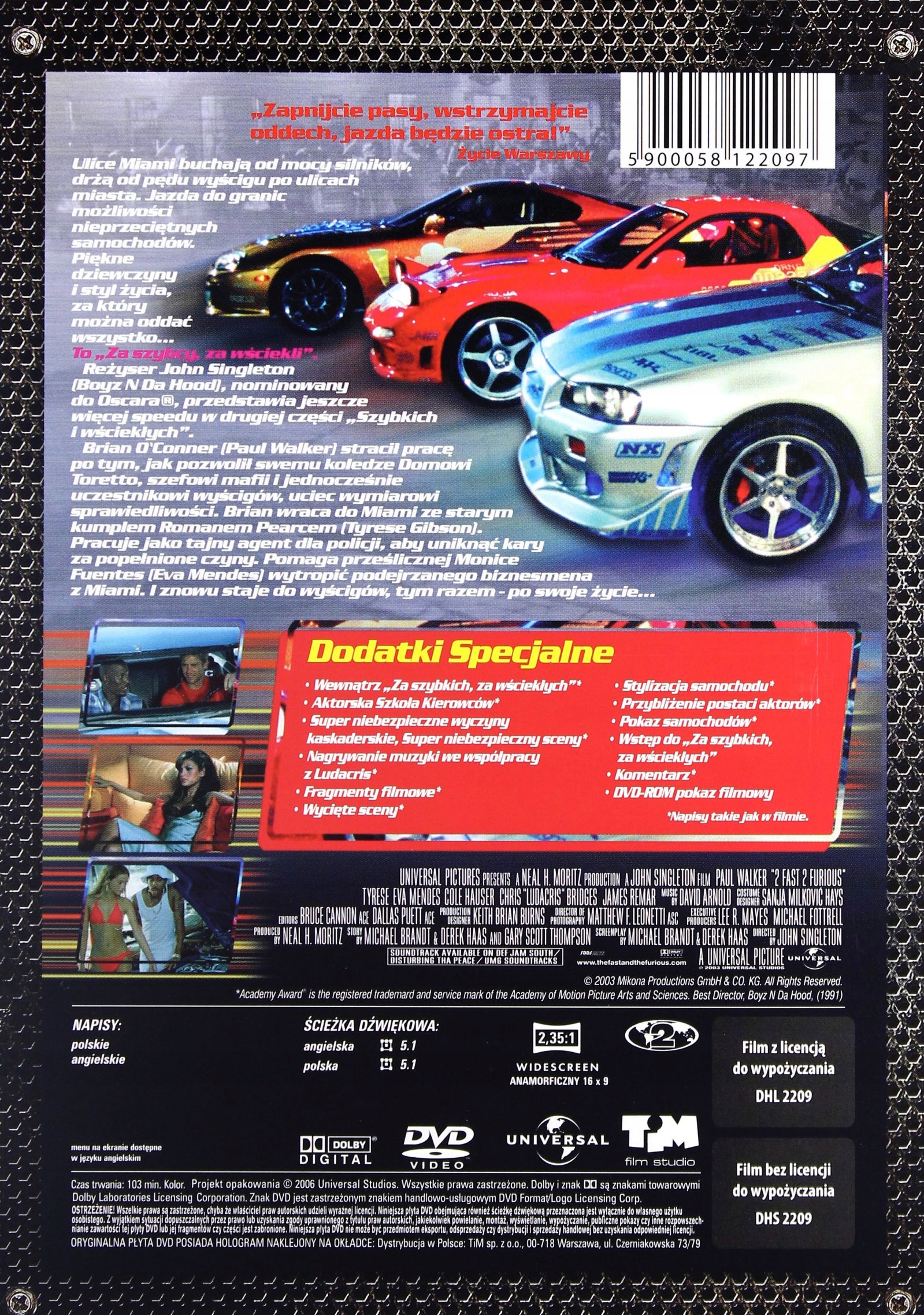 ZA SZYBCY, ZA WŚCIEKLI (SZYBCY I WŚCIEKLI 2) (ŻELAZNA PORCJA KINA) (DVD) 14982403171 - Sklepy, Opinie, Ceny w Allegro.pl ZA SZYBCY, ZA WŚCIEKLI (SZYBCY I WŚCIEKLI 2) (ŻELAZNA PORCJA KINA) (DVD) 14982403171 - Sklepy, Opinie, Ceny w Allegro.pl