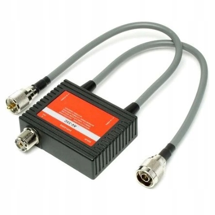 Duplexer AVAIR AV-35C 1.8-30MHz/49-470MHz wtyki PL-259+N / gniazdo N