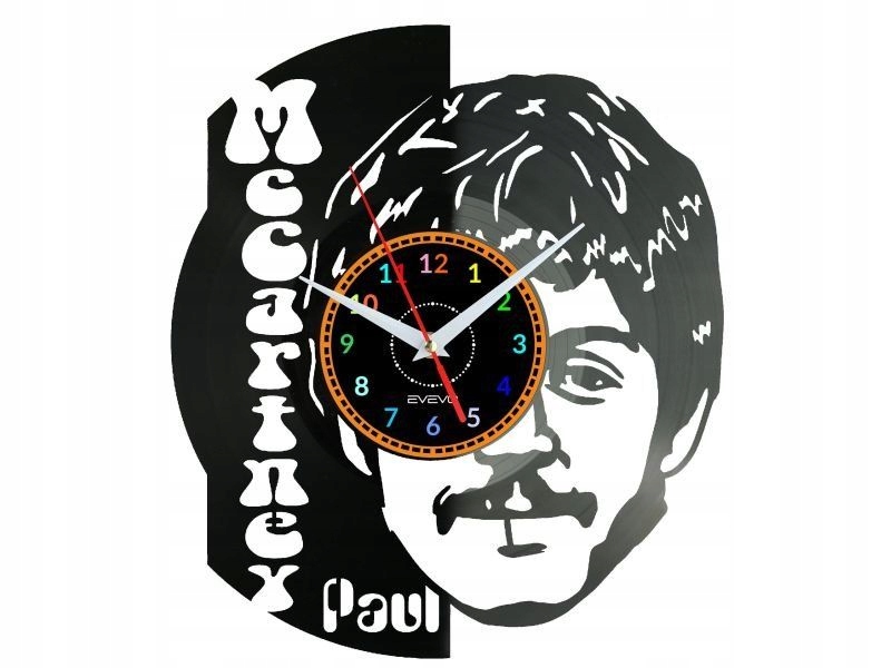 Paul McCartney Nástěnné hodiny Vinylová deska Moderní Dekorativní Na předě