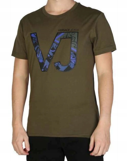 Versace Jeans t-shirt B3GSB73D 36598 139 oliwkowyS