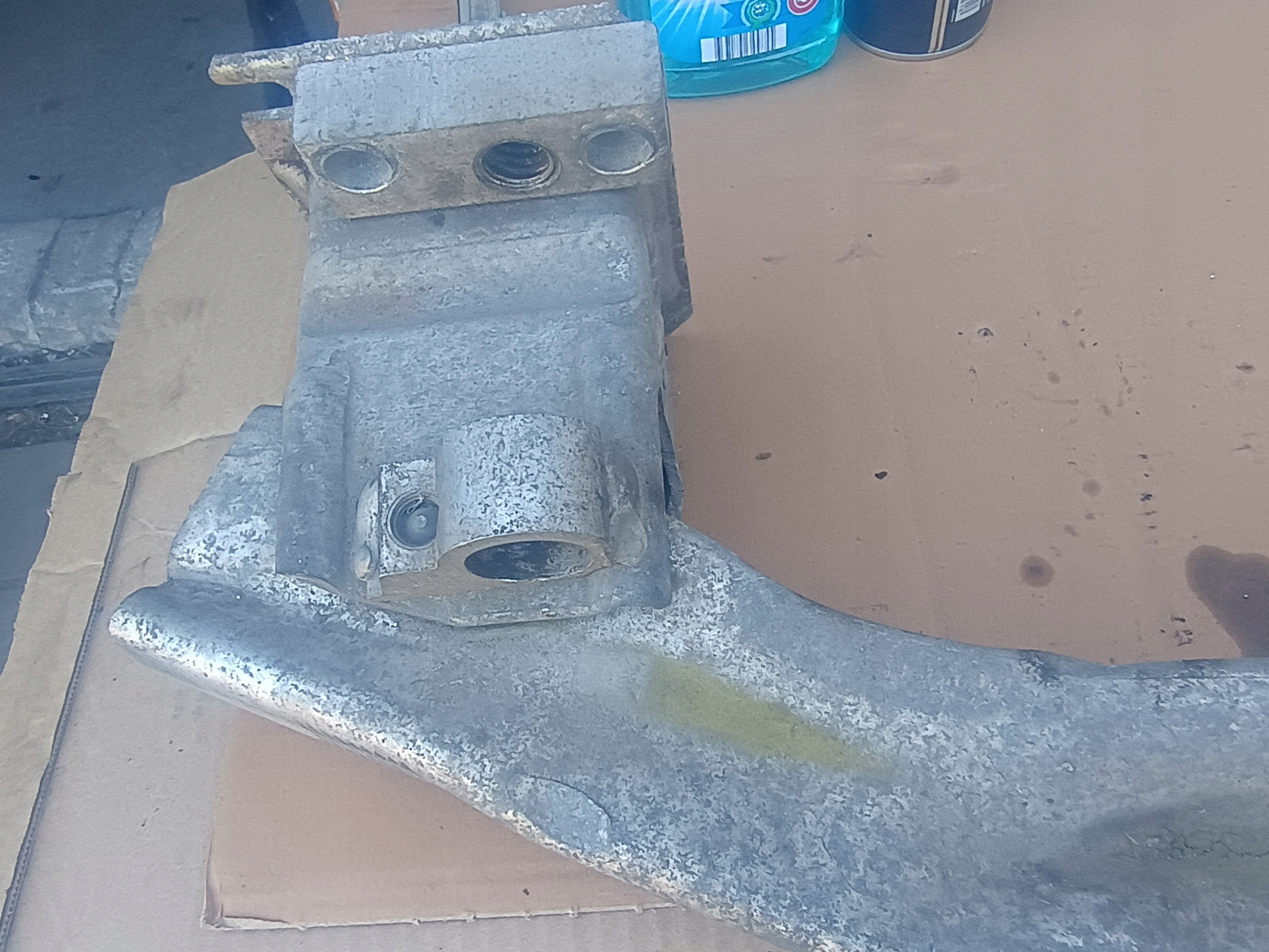 sider pillar of a bumper front AUDI A8 D3