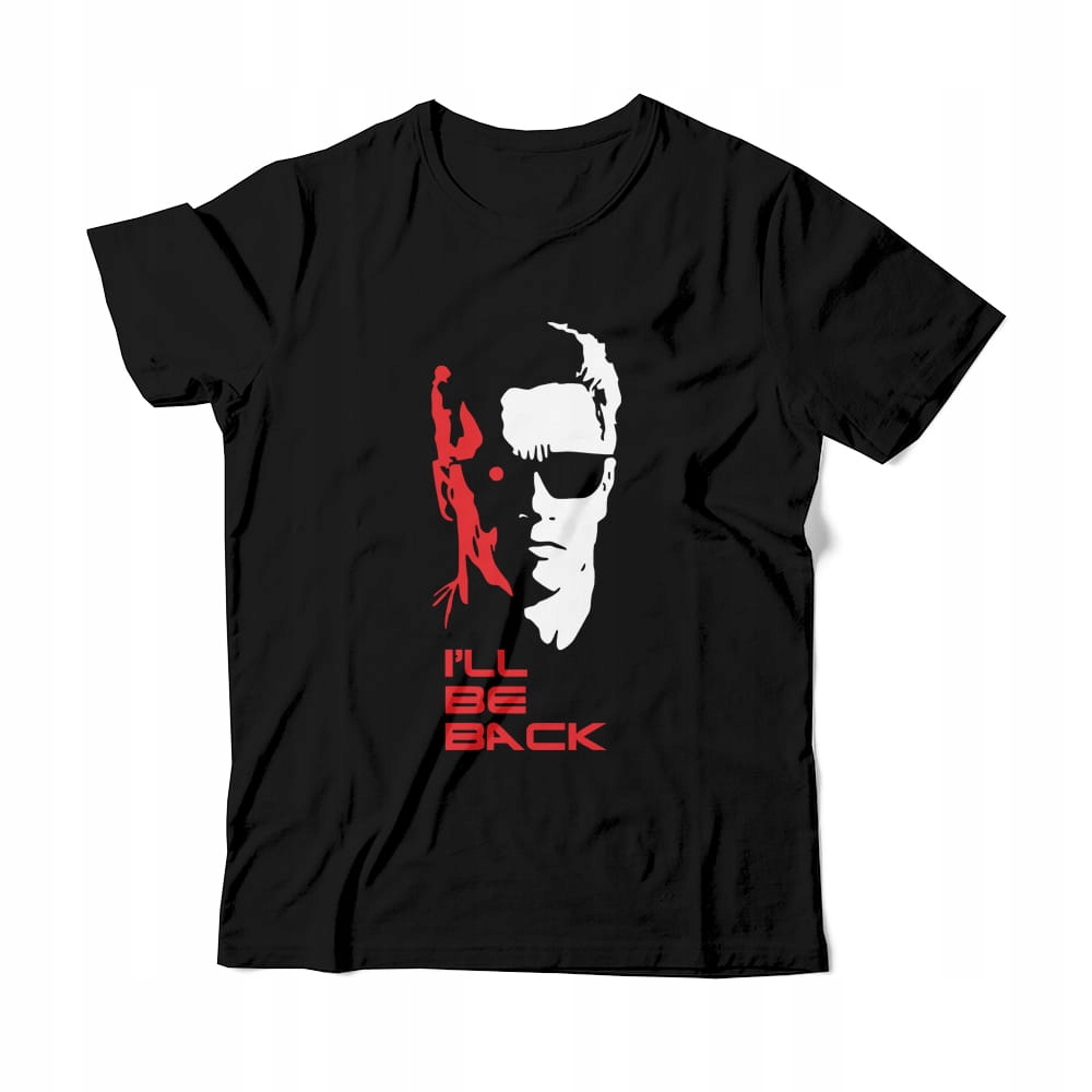 

I'LL Be Back #terminator Arnold koszulka dziecięca