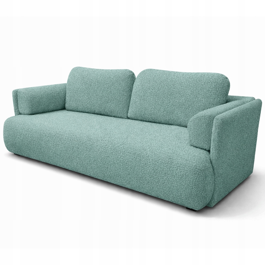 Rozkládací Pohovka S Funkcí Spaní Zoe Pohovka Do Obývacího Pokoje 212 CM Mořská Zeleň