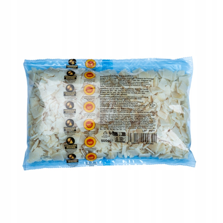 PArmezan płatki ser twardy duże opakowanie Ghidetti Parmiggiano Reggiano