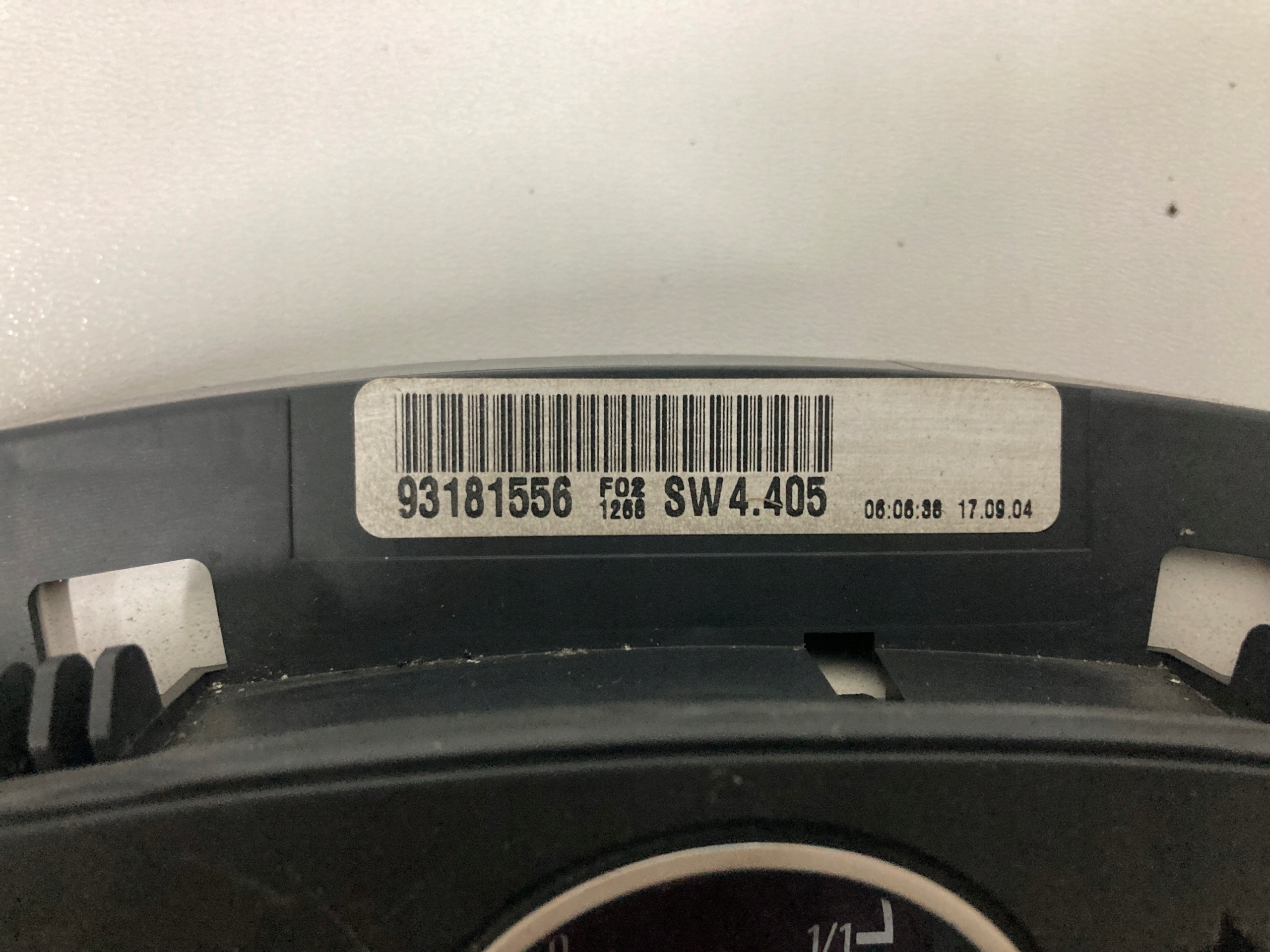 dials dials Opel ASTRA H ZAFIRA B Diesel 93181556