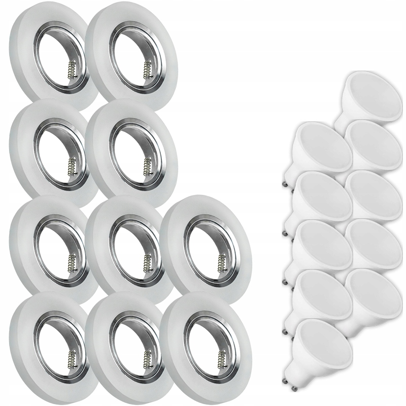 10X Skleněná Lampička Moderní Kulaté Stropní Svítidlo Kolo Silné Sklo Námraza Led Žárovka 1.5W