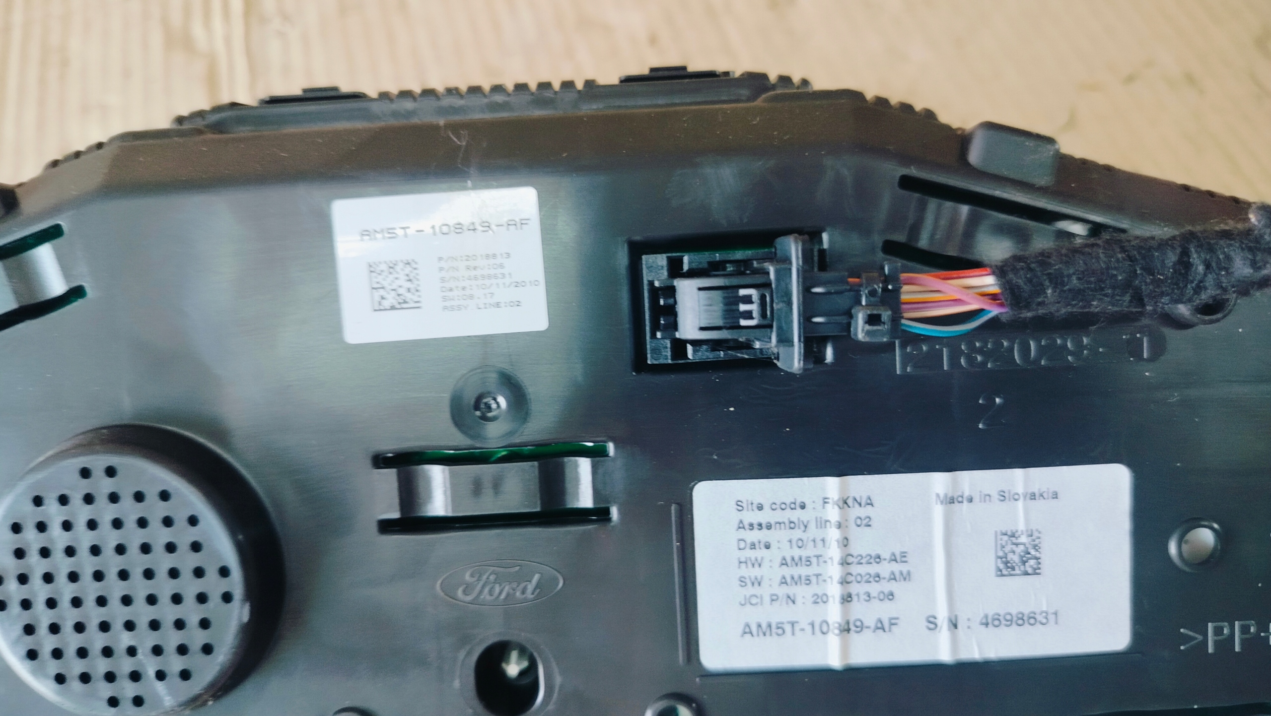 dials dials AM5T10849AF Ford C-max MK2 1.6