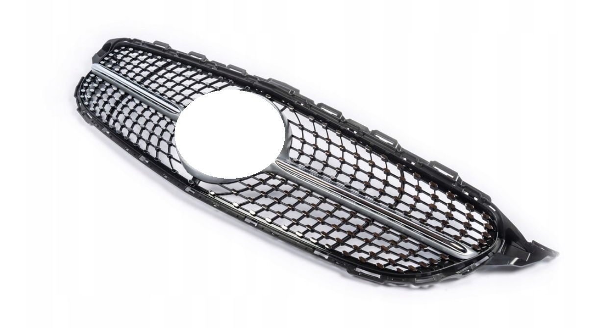 1 - MERCEDES C Class W205 2014 - решетка радиатора Diamond