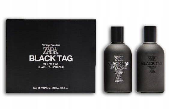 Zara Black Tag Black Tag Intense piękne perfumy męskie