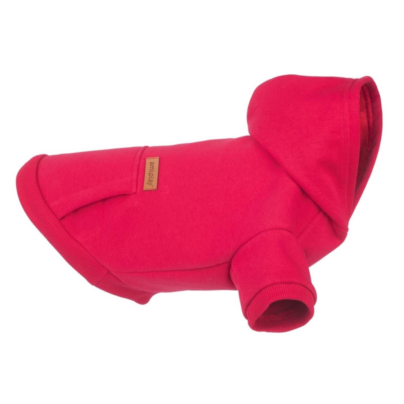 

amiplay Bluza z kapturem Psa Texas 35cm Czerwony