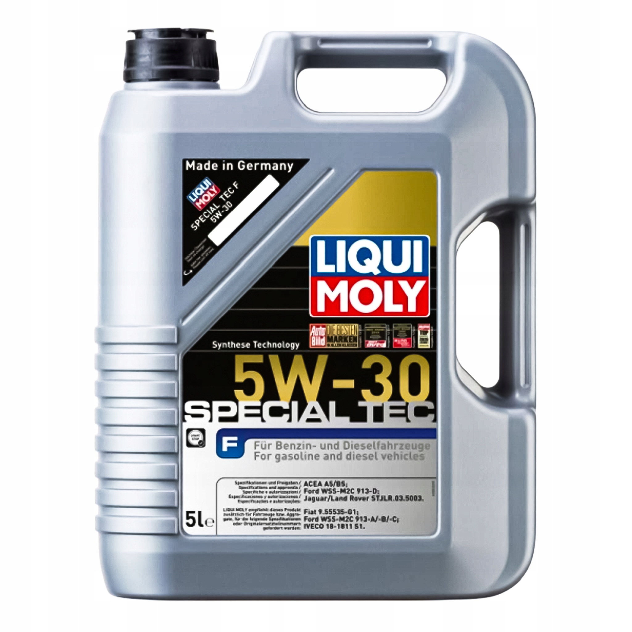 Olej Liqui Moly 5V30 5 L Leichtlauf Special Tec F A5/B5 Wss M2C 913 D