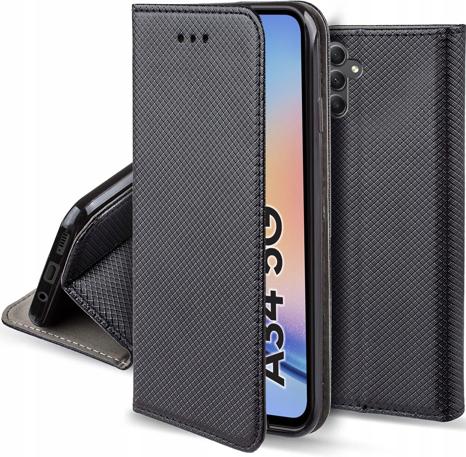 

Etui S-magnet +szkło do Samsung Galaxy A34 5G
