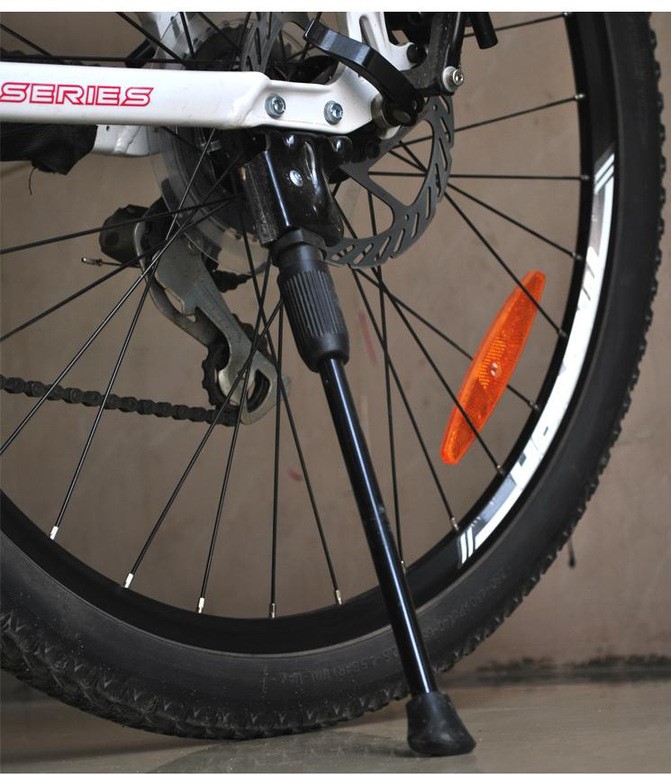 PODPÓRKA STOPKA PODNÓŻEK NÓZKA BOCZNA DO ROWERU ROWEROWA CZARNY P7 Model P7