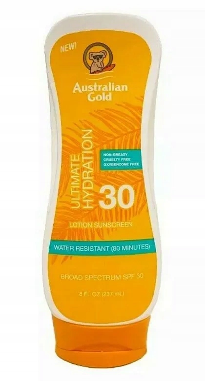 Australian Gold Hydratační mléko na opalování SPF30 s Uv zářením 237 ml