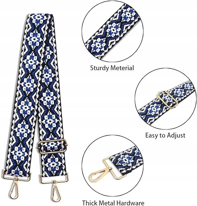 Pasek do torebki regulowany 135cm Marka bez marki