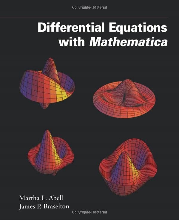 Abell, Martha L. Differential Equations with Mathematica