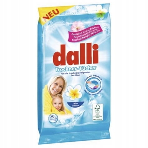 

Dalli Trockner-Tucher Chusteczki do Suszarki 25szt