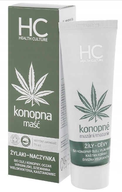 

Maść konopna żel oczar kasztanowiec naczynka Hc