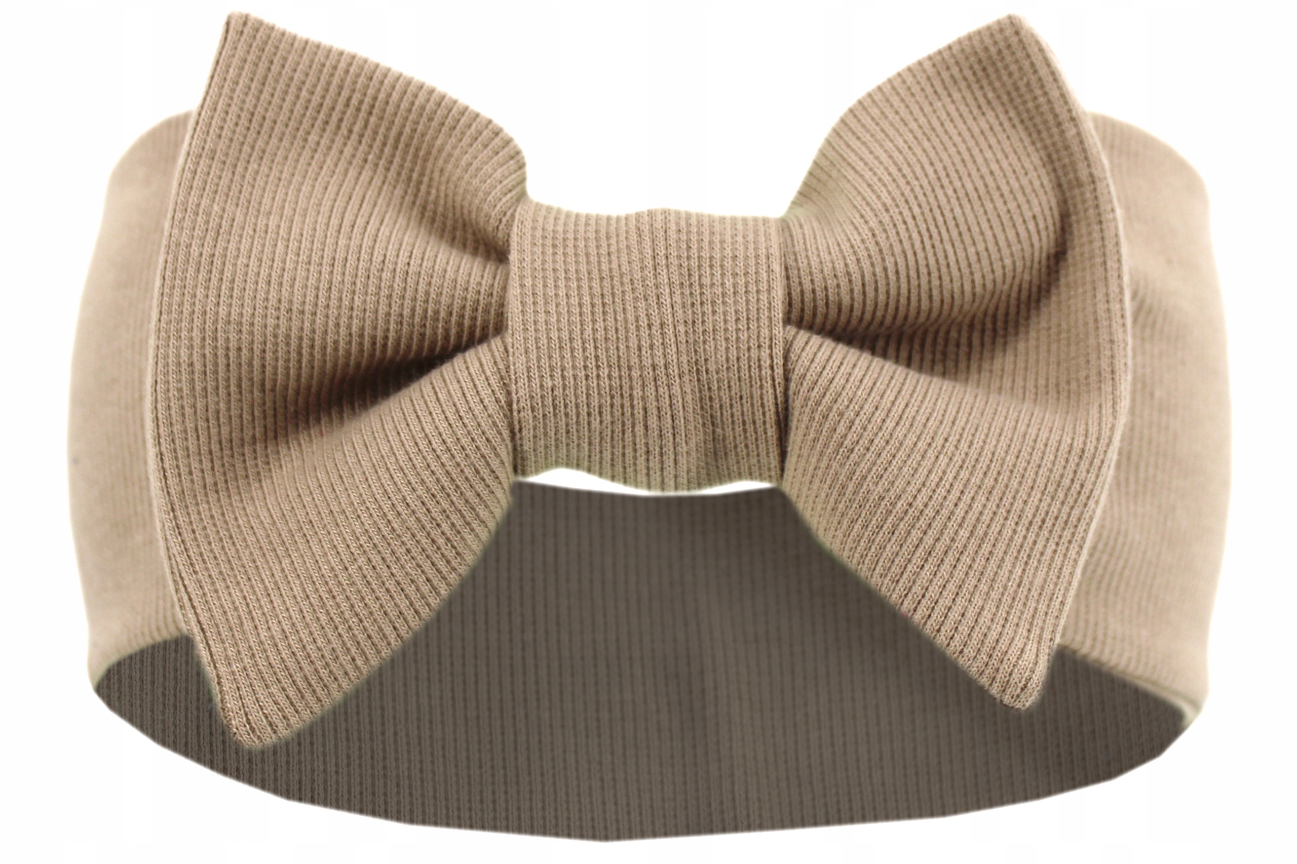 OPASKA DZIECIĘCA NA GŁOWĘ Z KOKARDĄ DLA DZIEWCZYNKI PRĄŻEK WIOSNA / JESIEŃ Marka Black Di