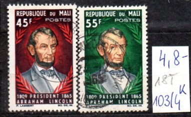 Mali 18 T , nr 103/ 4 , komplet