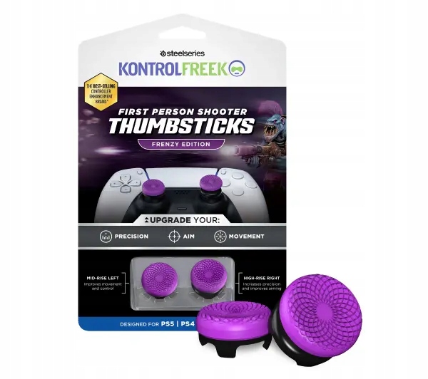 Nakładki SteelSeries Kontrolfreek 6100-PS5 First Person Shooter Frenzy