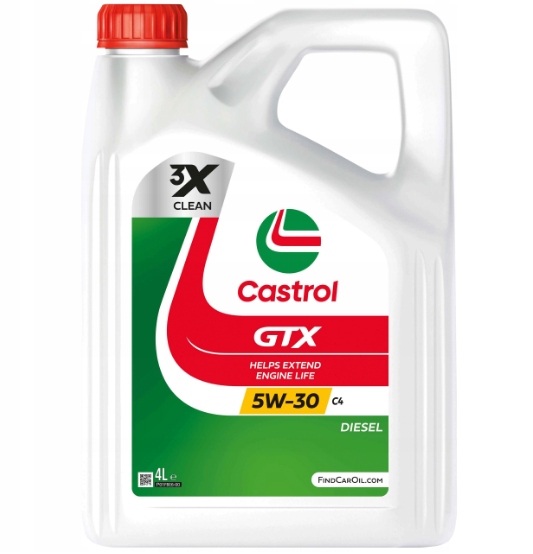 CASTROL GTX 5W30 C4 10L RENAULT RN 0720 MB 226.51 + ZAWIESZKA EAN (GTIN) 4008177122217