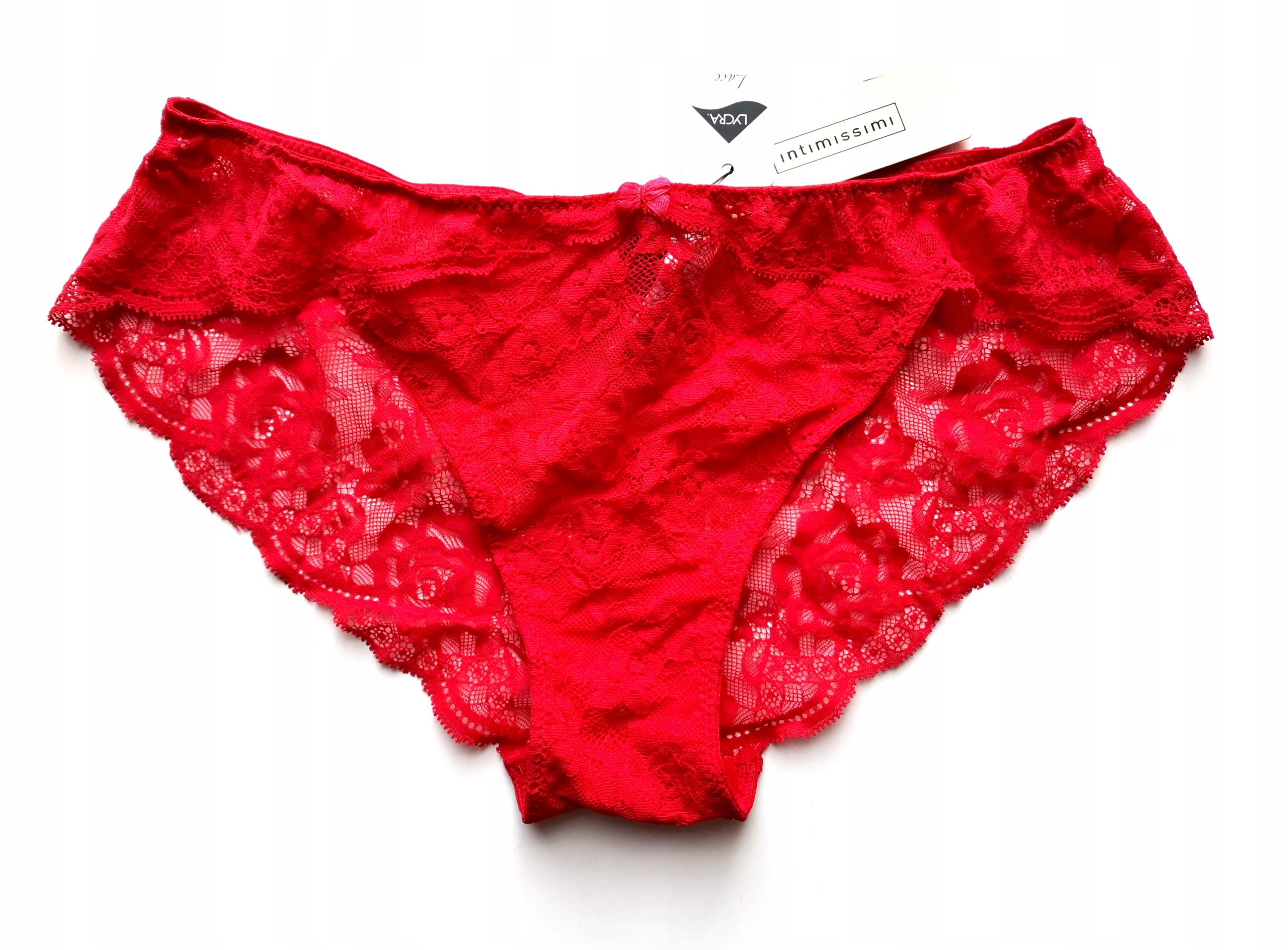 

Intimissimi Majtki Figi Koronkowe Red Lycra M 38