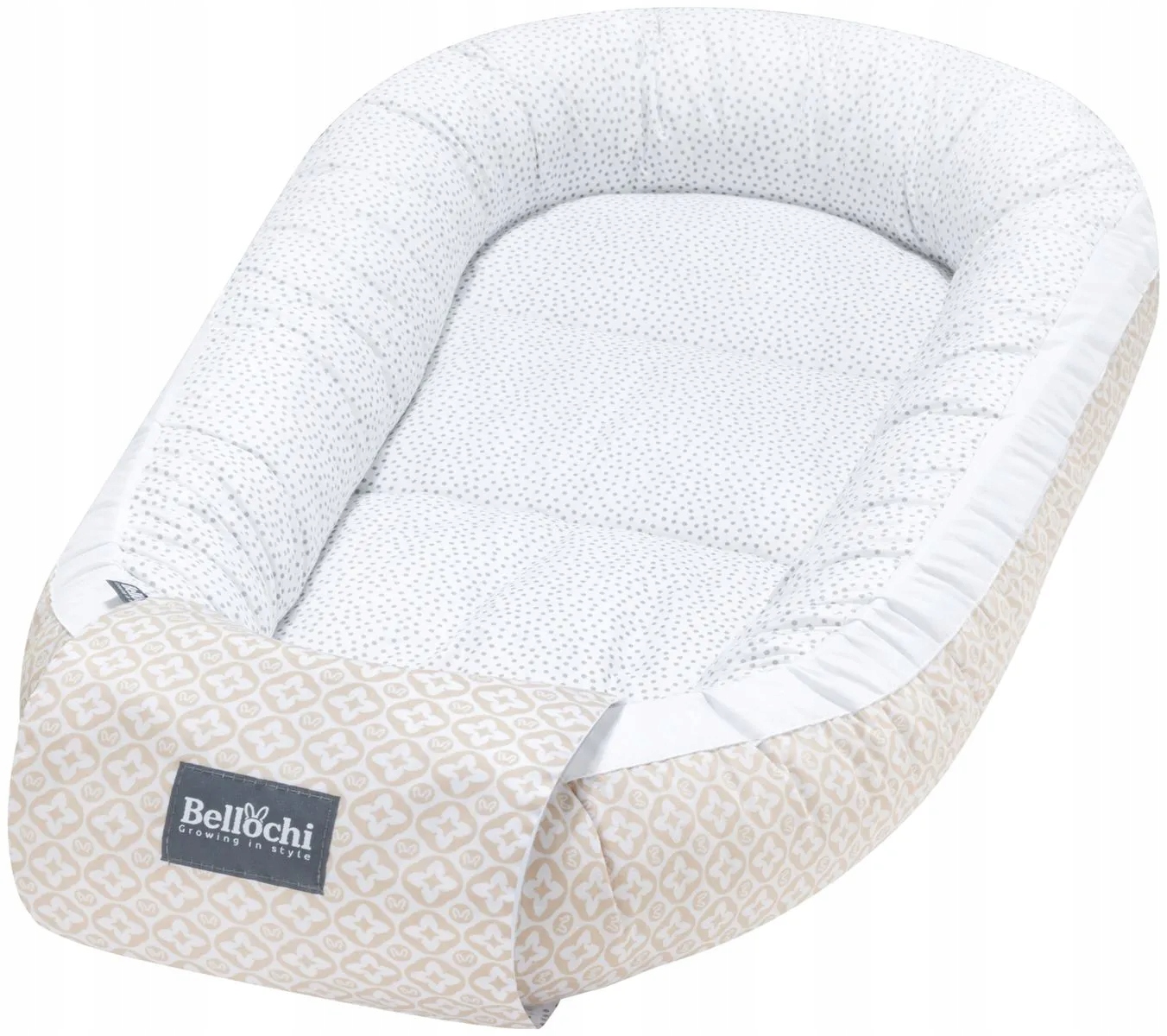 Zestaw wyprawkowy 5 elementowy lui dots Materiał bawełna