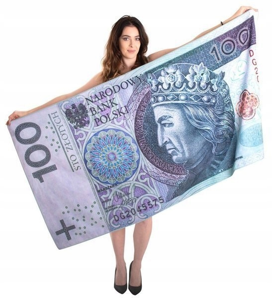 

Ręcznik 100 zł kąpielowy Śmieszny Faceta