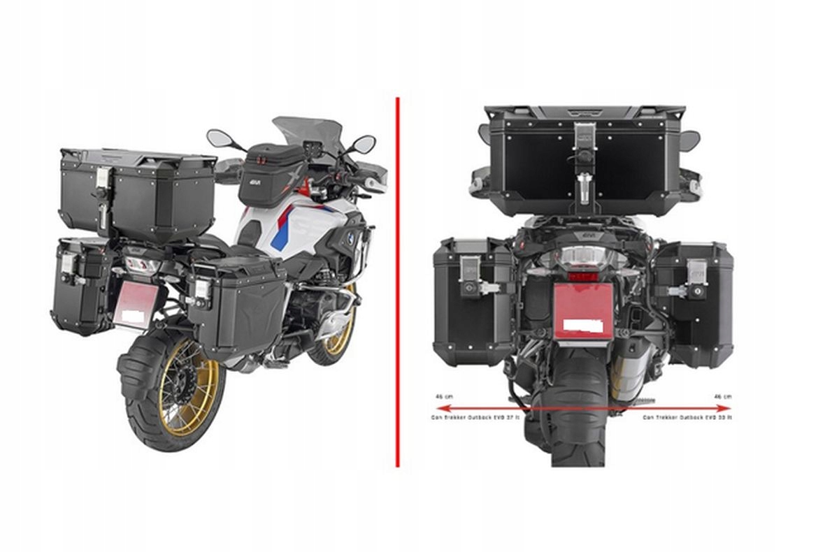 Kappa 2025/05 Rám Bočných Kufrov Monokey Cam Side Bmw R 1200 Gs Adv '