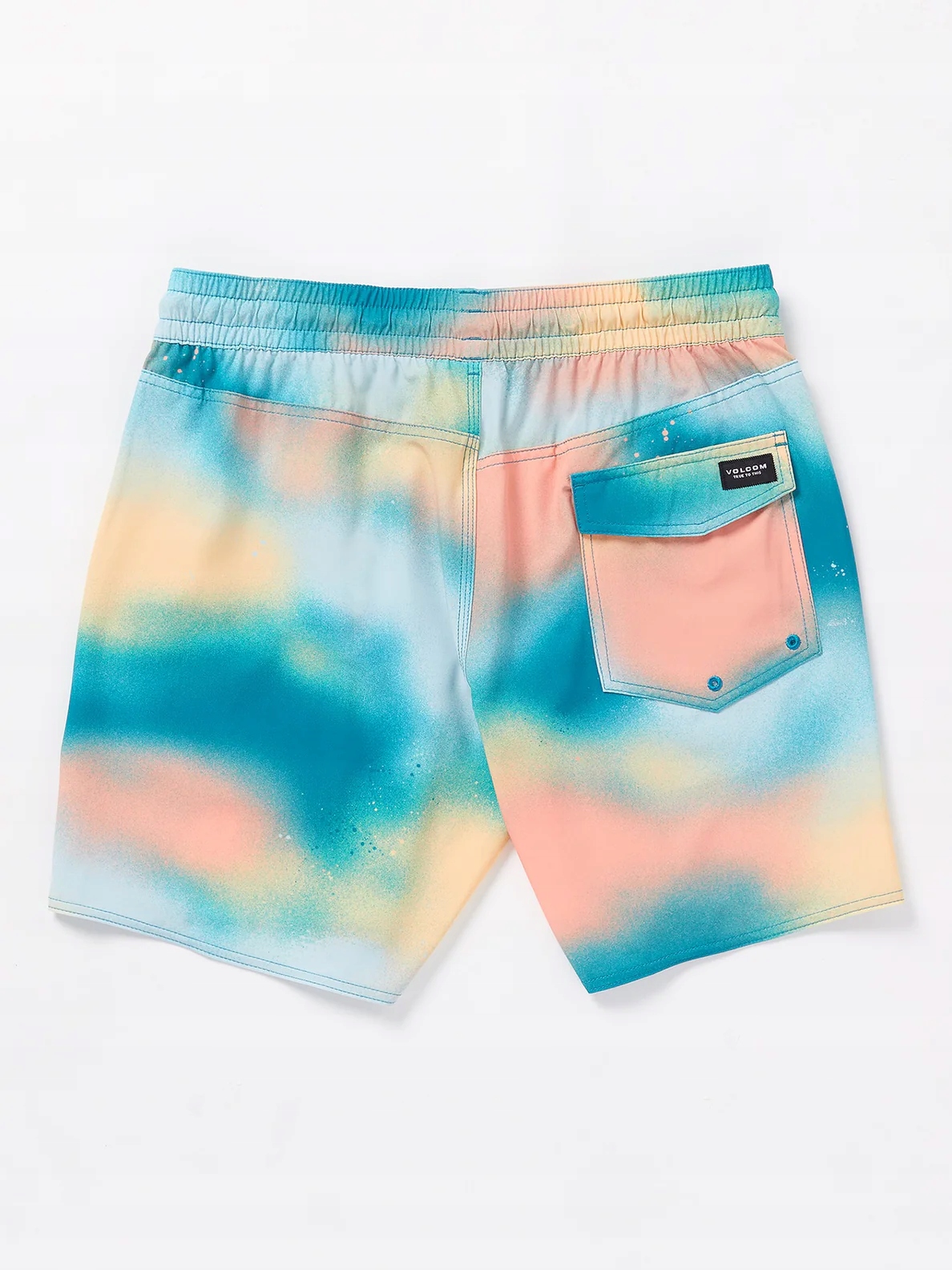 Pánské šortky do vody Volcom Baffle Trunks Lososová L