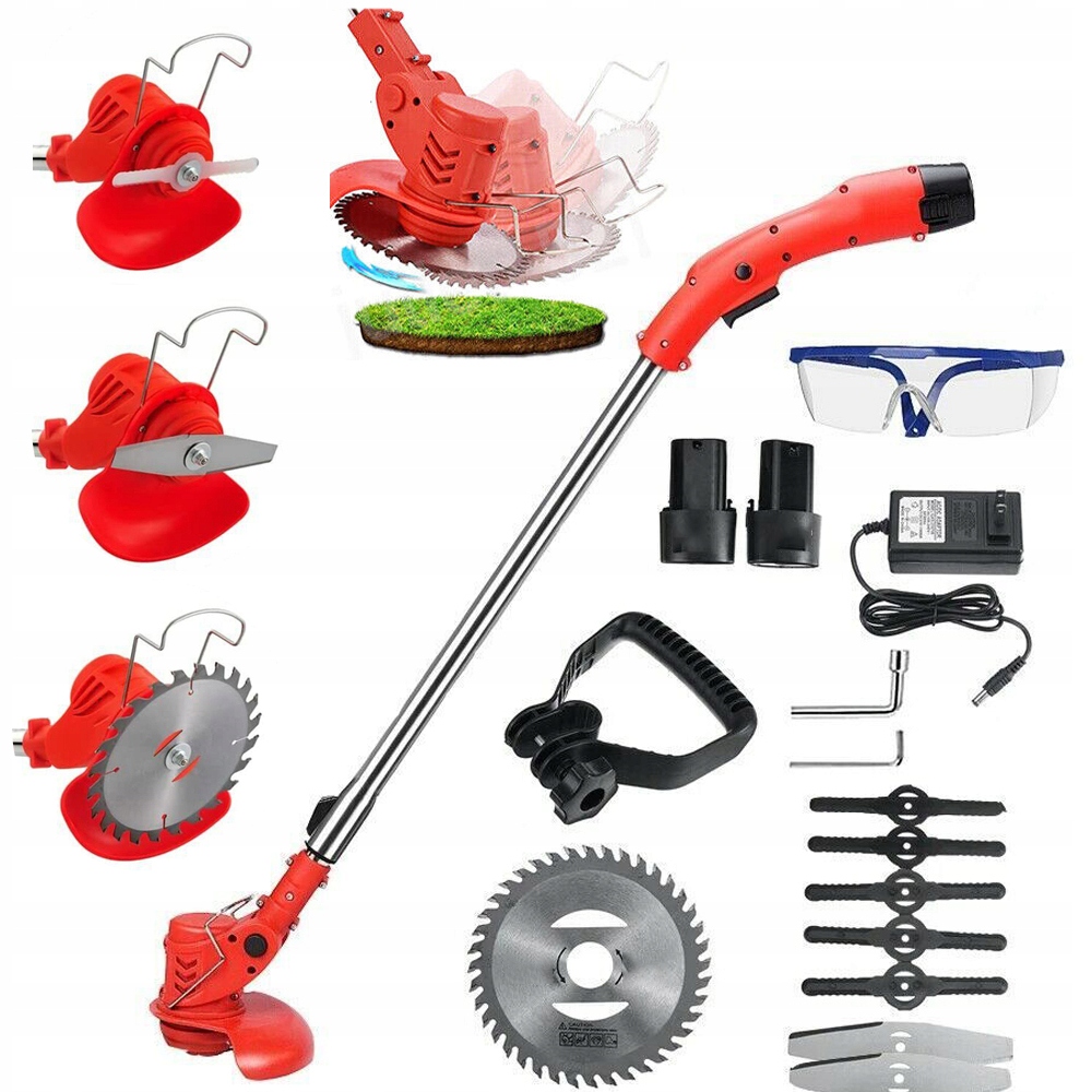 Křovinořez Motorový Křovinořez Sekačka 2xAKU 12V