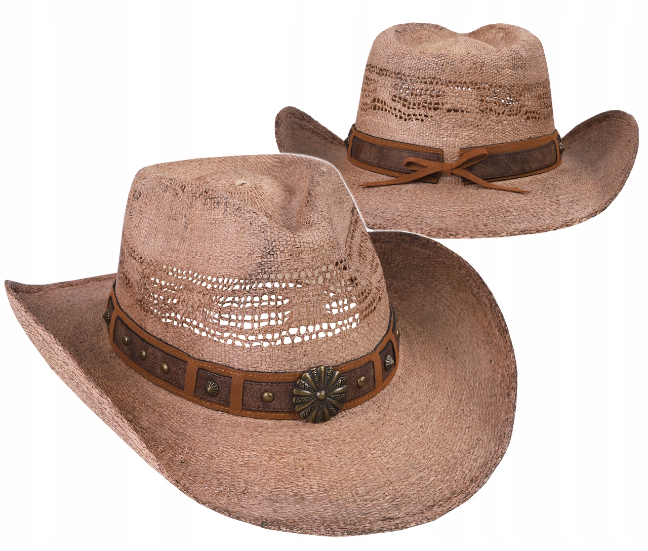 Kapelusz Kowbojski Colorado Brązowy Fox Outdoor