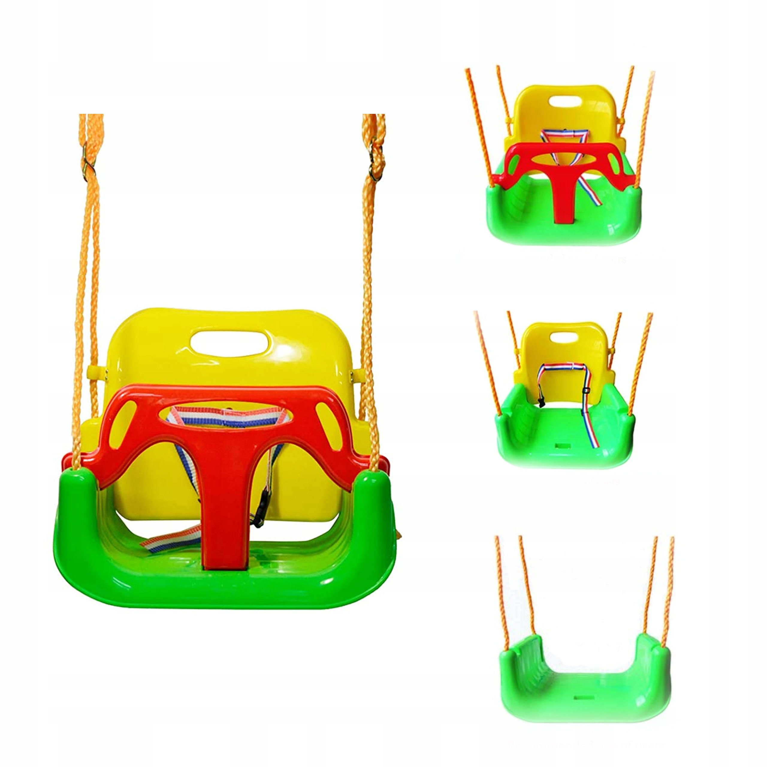 

Huśtawka Dla Dzieci Ogrodowa 3w1 Coil Green