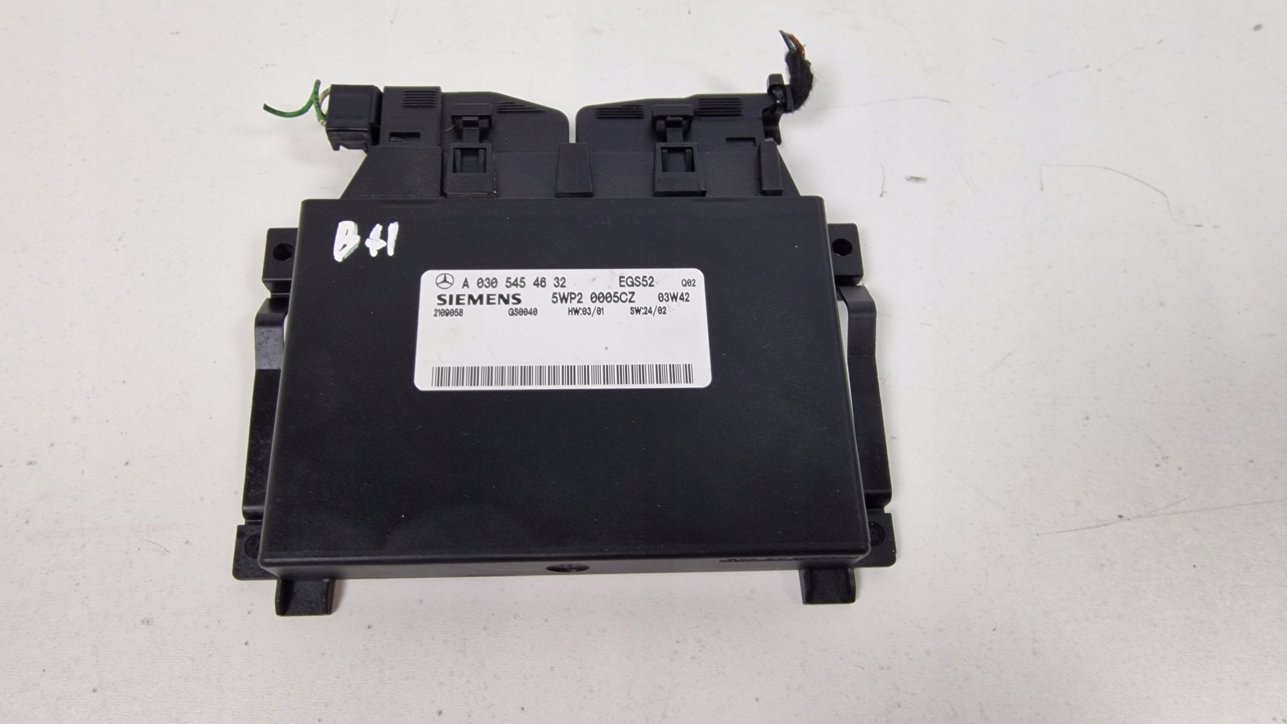 MERCEDES module control unit computer gearboxes GBIEGOW A0305454632