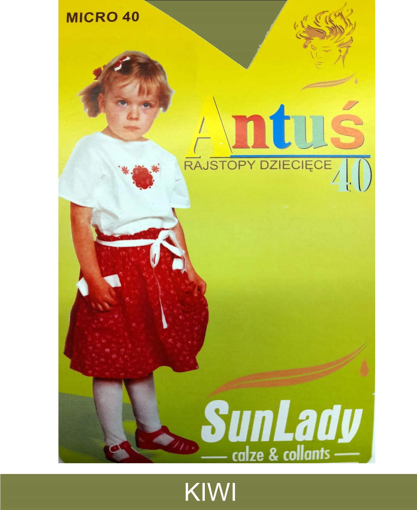 

Sun Lady Antuś Rajst. dziec. Mf 40den k.: Kiwi