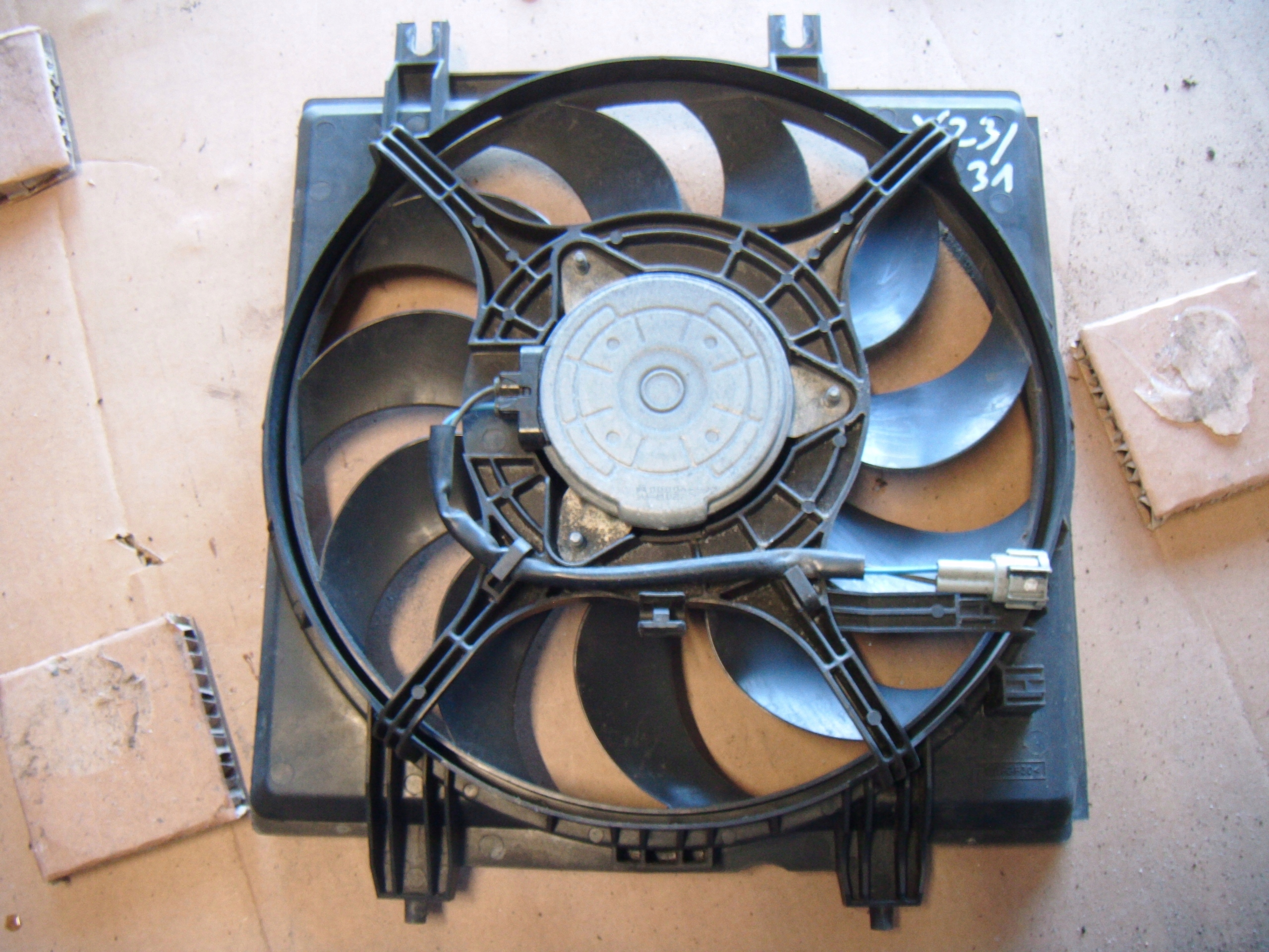 SUBARU LEGACY V 09-14 2.0D WENTYLATOR CHŁODNICY