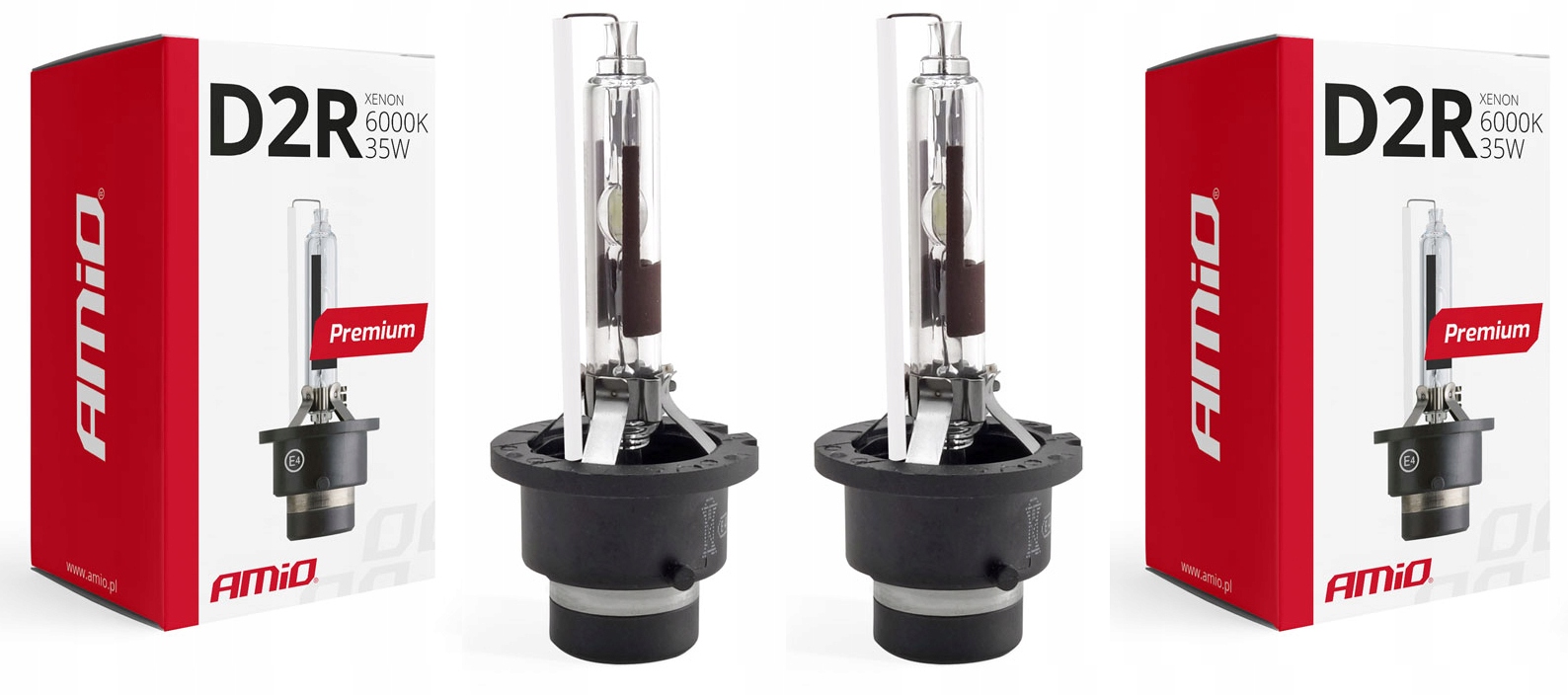 

2x D2R Żarniki Xenon 6000K Homologacja Premium